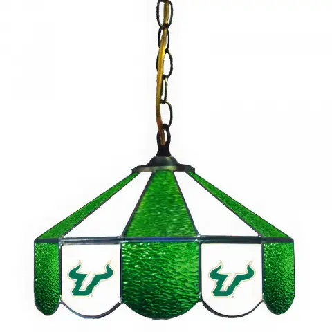 South Florida Bulls 14 Inch Swag Hanging Lamp