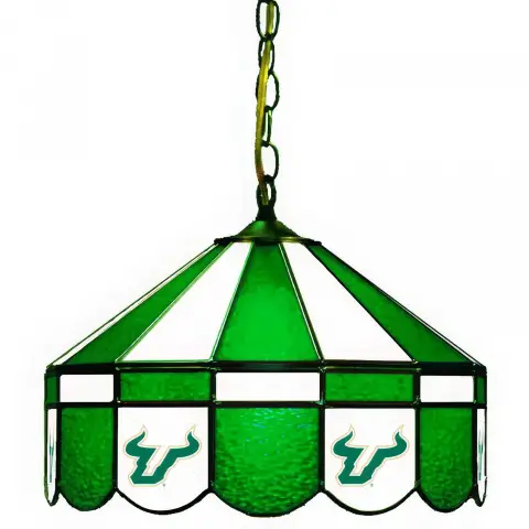 South Florida Bulls 16 Inch Swag Hanging Lamp
