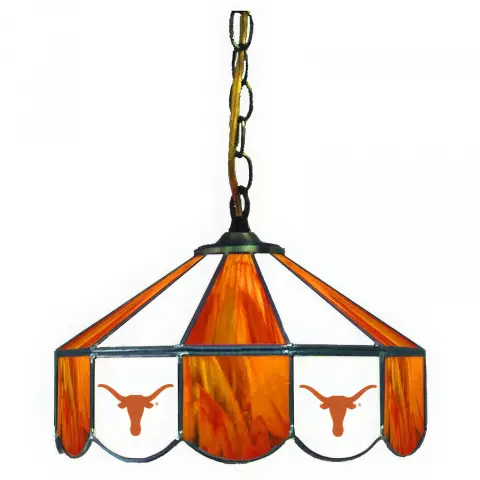 Texas Longhorns 14 Inch Swag Hanging Lamp