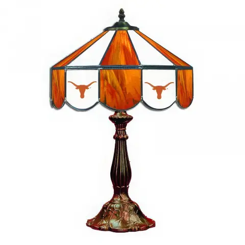Texas Longhorns 14 Inch Table Lamp