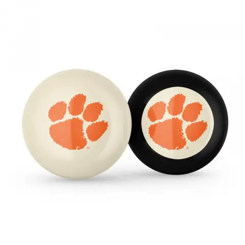 Clemson Tigers Cue Ball & Eight Ball Combo