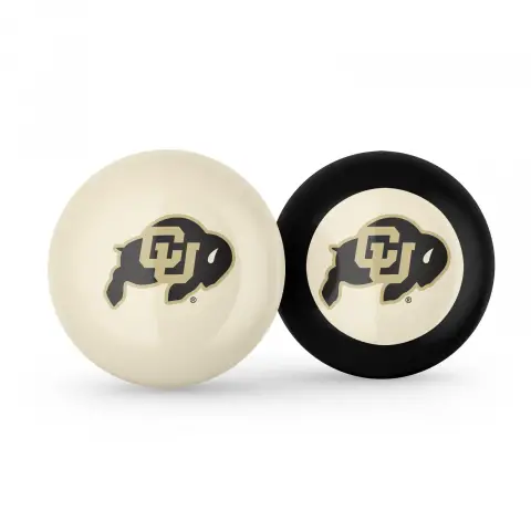 Colorado Buffaloes Cue Ball & Eight Ball Combo