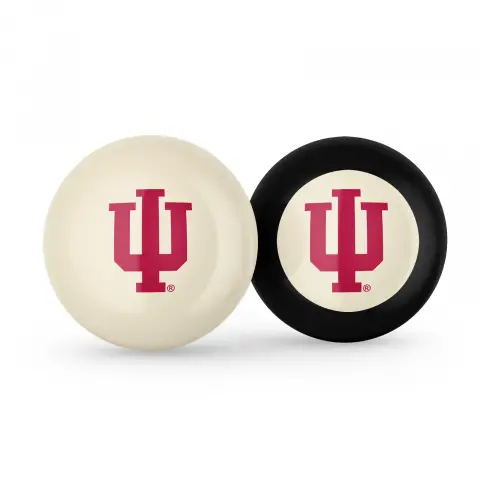 Indiana Hoosiers Cue Ball & Eight Ball Combo