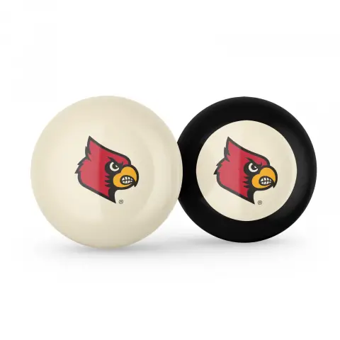Louisville Cardinals Cue Ball & Eight Ball Combo