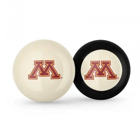 Minnesota Golden Gophers Cue Ball & Eight Ball Combo