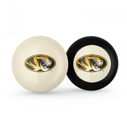 Missouri Tigers Cue Ball & Eight Ball Combo