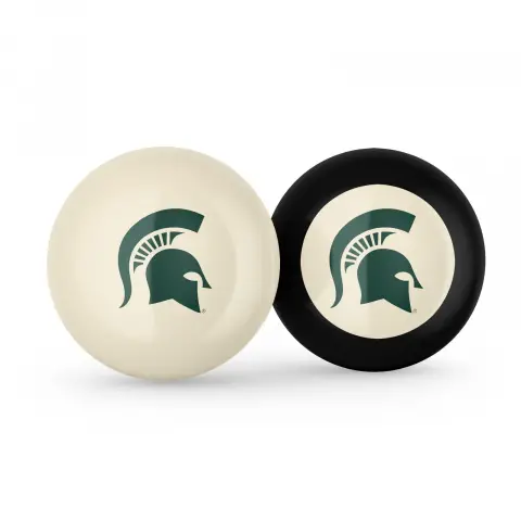 Michigan State Spartans Cue Ball & Eight Ball Combo