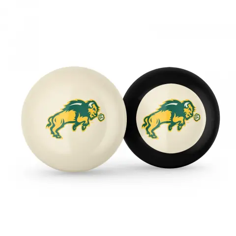 North Dakota State Bison Cue Ball & Eight Ball Combo