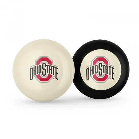 Ohio State Buckeyes Cue Ball & Eight Ball Combo
