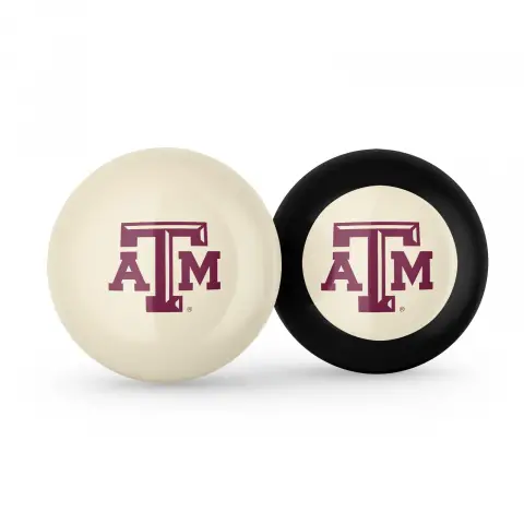 Texas A&M Aggies Cue Ball & Eight Ball Combo