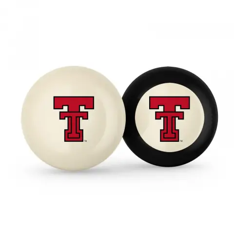 Texas Tech Red Raiders Cue Ball & Eight Ball Combo