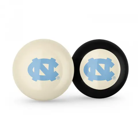North Carolina Tar Heels Cue Ball & Eight Ball Combo