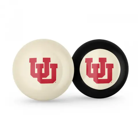 Utah Utes Cue Ball & Eight Ball Combo
