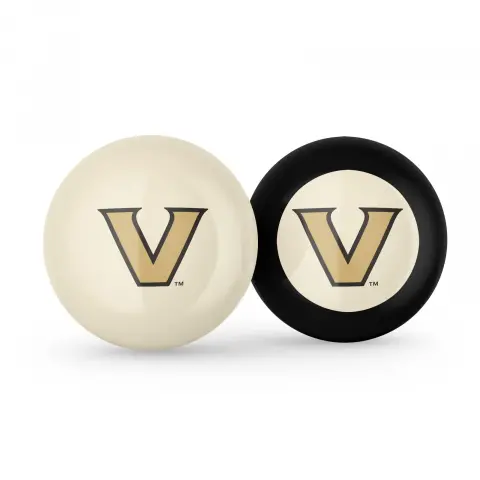 Vanderbilt Commodores Cue Ball & Eight Ball Combo
