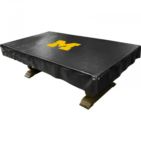 Michigan Wolverines 7 Ft Pool Table Cover