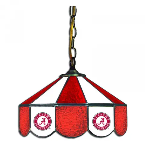 Alabama Crimson Tide 14 Inch Swag Hanging Lamp