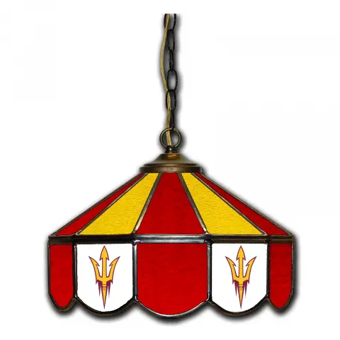 Arizona State Sun Devils 14 Inch Swag Hanging Lamp