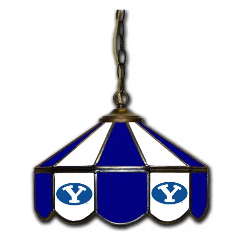 BYU Cougars 14 Inch Swag Hanging Lamp