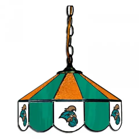 Coastal Carolina Chanticleers 14 Inch Swag Hanging Lamp