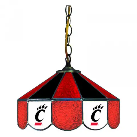 Cincinnati Bearcats 14 Inch Swag Hanging Lamp