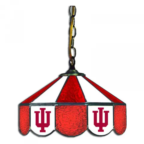 Indiana Hoosiers 14 Inch Swag Hanging Lamp