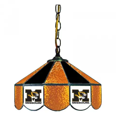 Missouri Tigers 14 Inch Swag Hanging Lamp