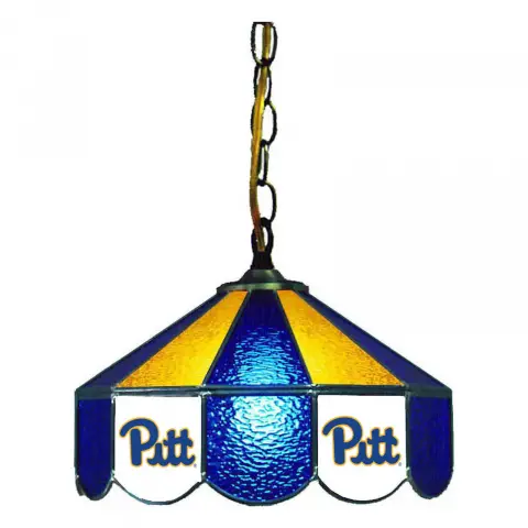 Pitt Panthers 14 Inch Swag Hanging Lamp
