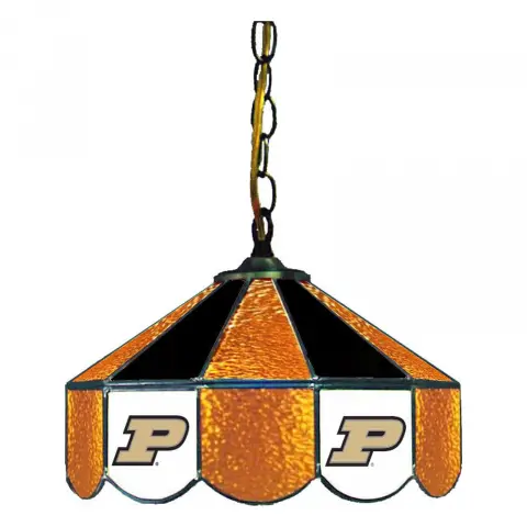 Purdue Boilermakers 14 Inch Swag Hanging Lamp