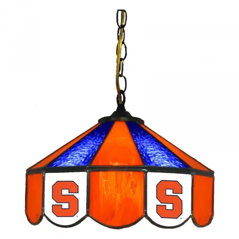 Syracuse Orange 14 Inch Swag Hanging Lamp
