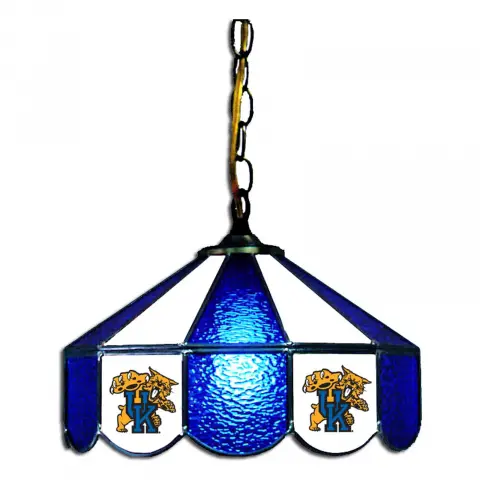 Kentucky Wildcats 14 Inch Swag Hanging Lamp