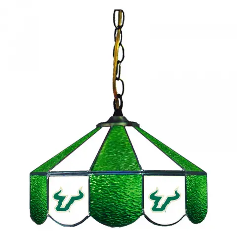 South Florida Bulls 14 Inch Swag Hanging Lamp
