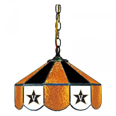 Vanderbilt Commodores 14 Inch Swag Hanging Lamp
