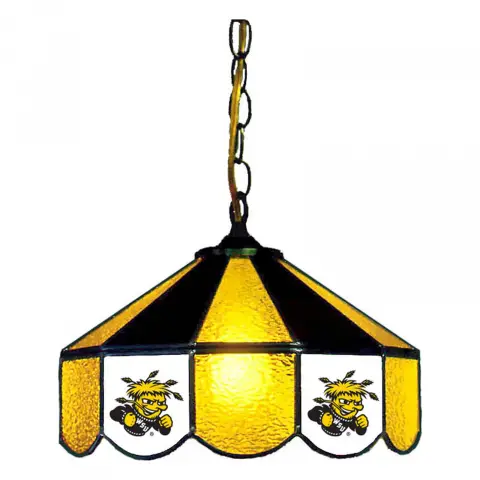Wichita State Shockers 14 Inch Swag Hanging Lamp