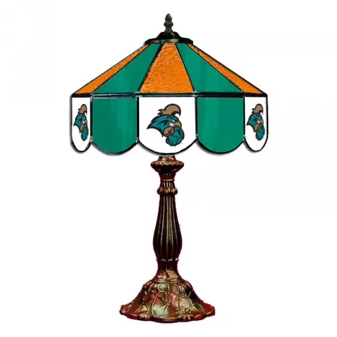 Coastal Carolina Chanticleers 14 Inch Tiffany-Style Table Lamp