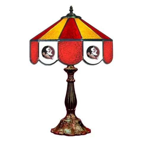 Florida State Seminoles 14 Inch Tiffany-Style Table Lamp