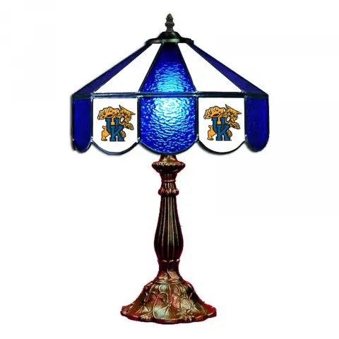 Kentucky Wildcats 14 Inch Tiffany-Style Table Lamp