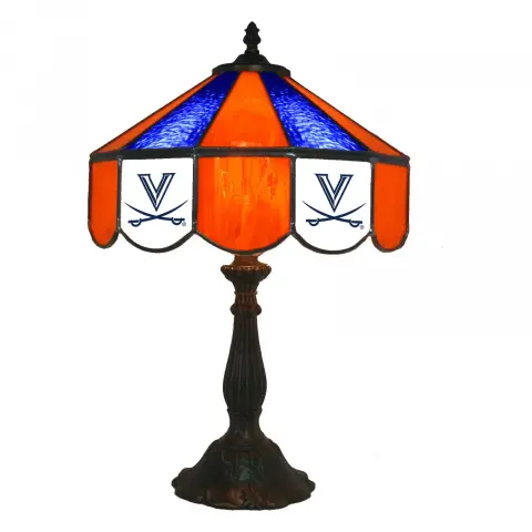Virginia Cavaliers 14 Inch Tiffany-Style Table Lamp