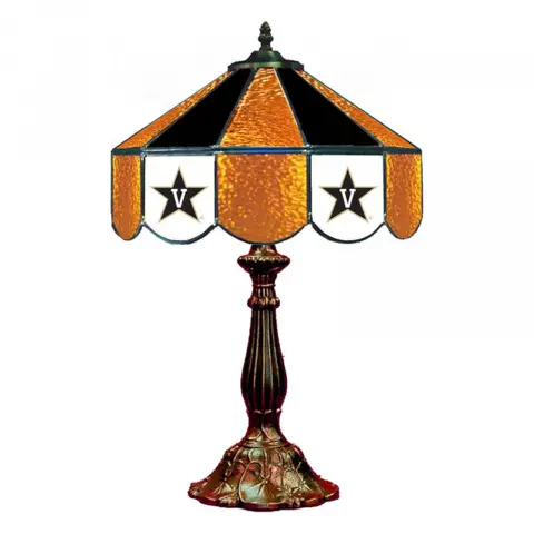 Vanderbilt Commodores 14 Inch Tiffany-Style Table Lamp