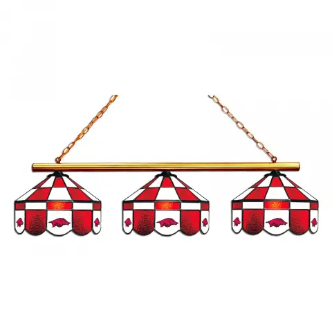 Arkansas Razorbacks 3-Light Executive Game Table Light