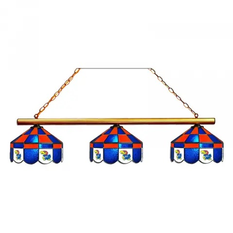 Kansas Jayhawks 3-Light Executive Game Table Light