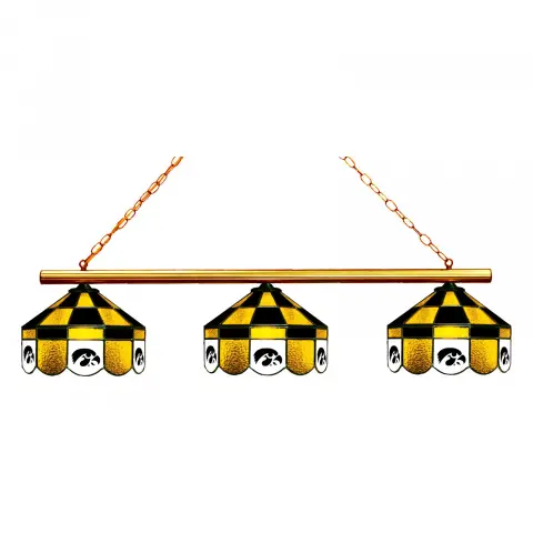 Iowa Hawkeyes 3-Light Executive Game Table Light