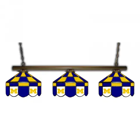 Michigan Wolverines 3-Light Executive Game Table Light