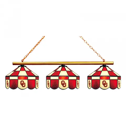 Oklahoma Sooners 3-Light Executive Game Table Light