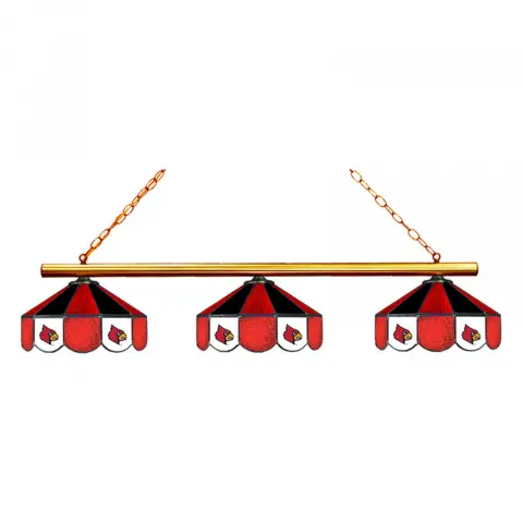 Louisville Cardinals 3-Light Game Table Light