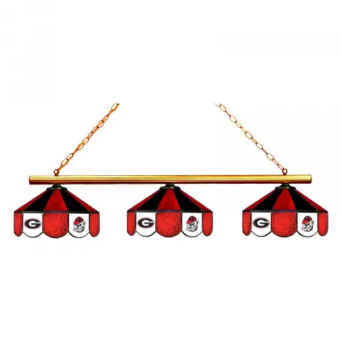 Georgia Bulldogs 3-Light Game Table Light