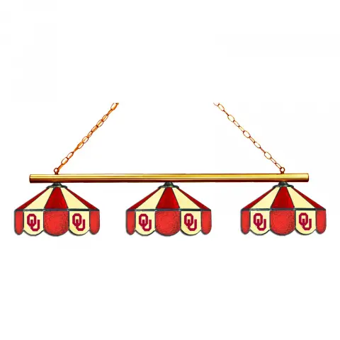 Oklahoma Sooners 3-Light Game Table Light