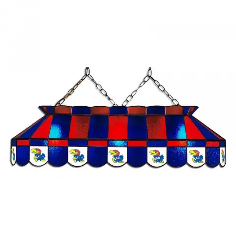 Kansas Jayhawks 40 Inch Full-Size Pool Table Lamp