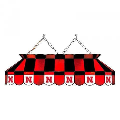 Nebraska Cornhuskers 40 Inch Full-Size Pool Table Lamp