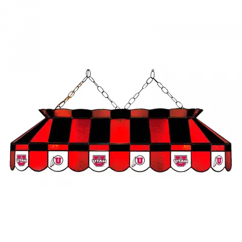 Utah Utes 40 Inch Full-Size Pool Table Lamp