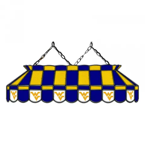 West Virginia Mountaineers 40 Inch Full-Size Pool Table Lamp